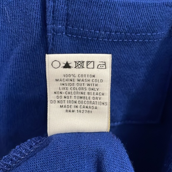 Aime Leon Dore Men’s COBALT BLUE Crew Neck Long Sleeve T-Shirt Size L NWT - Picture 10 of 10